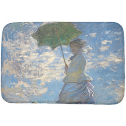 Promenade Woman by Claude Monet Dish Drying Mat