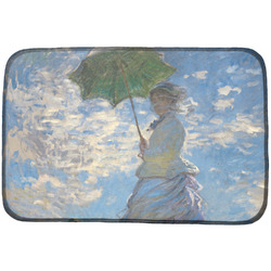Promenade Woman by Claude Monet Dish Drying Mat