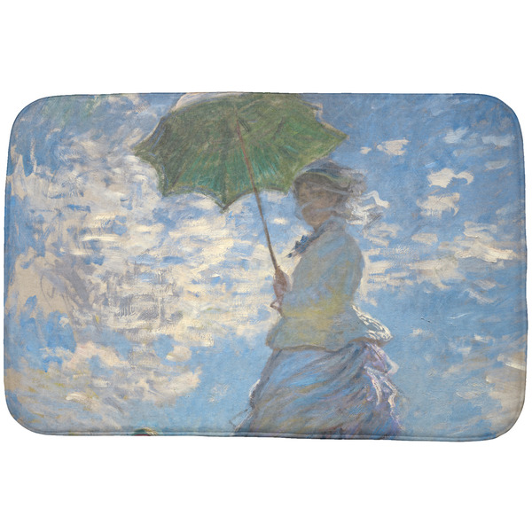 Custom Promenade Woman by Claude Monet Dish Drying Mat