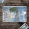 Promenade Woman by Claude Monet Disposable Paper Placemat - In Context