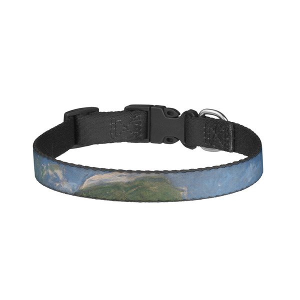 Custom Promenade Woman by Claude Monet Dog Collar - Large