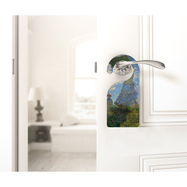 Promenade Woman by Claude Monet Door Hanger - LIFESTYLE