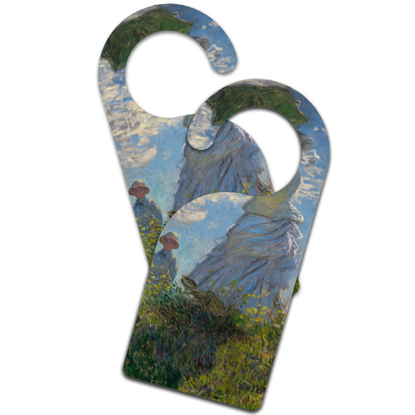 Promenade Woman by Claude Monet Door Hanger - MAIN