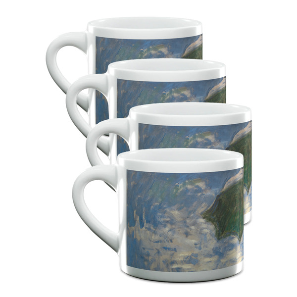 Custom Promenade Woman by Claude Monet Double Shot Espresso Cups - Set of 4