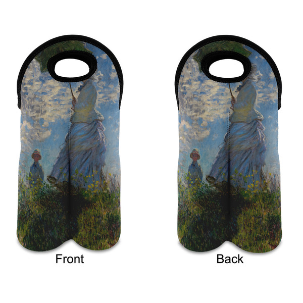 Promenade Woman by Claude Monet Double Wine Tote - APPROVAL (new)