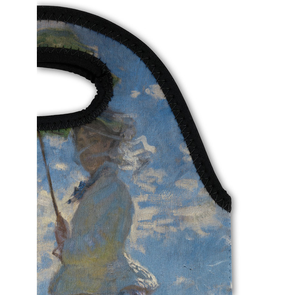 Promenade Woman by Claude Monet Double Wine Tote - Detail 1 (new)