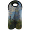 Promenade Woman by Claude Monet Double Wine Tote - Front (new)