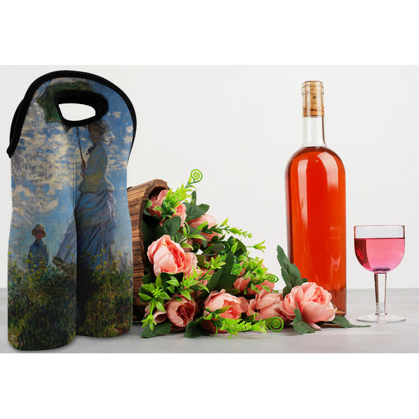 Promenade Woman by Claude Monet Double Wine Tote - LIFESTYLE (new)