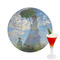Promenade Woman by Claude Monet Drink Topper - Medium - Single with Drink