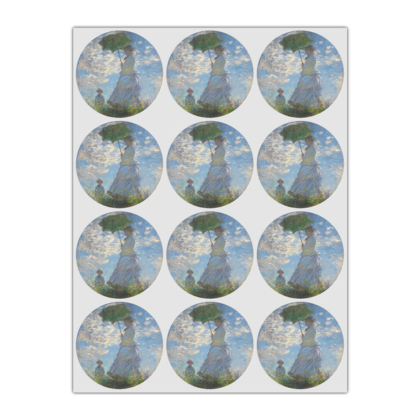 Promenade Woman by Claude Monet Drink Topper - Small - Set of 12