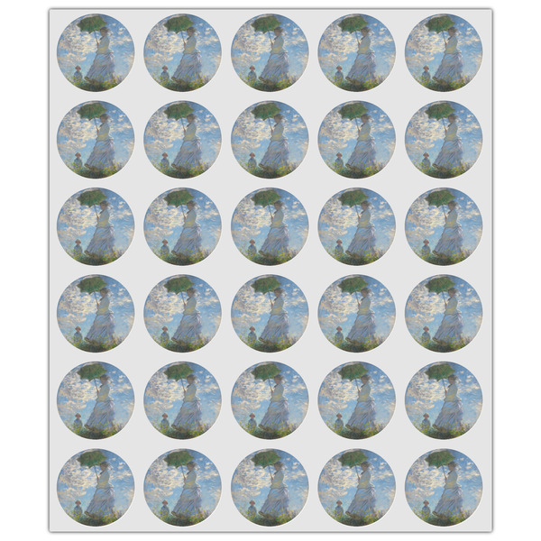 Promenade Woman by Claude Monet Drink Topper - XSmall - Set of 30