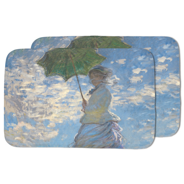 Promenade Woman by Claude Monet Drying Dish Mat - MAIN