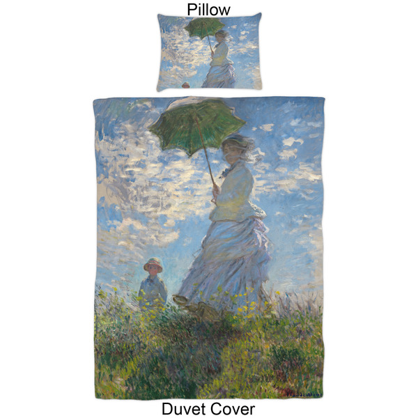 Promenade Woman by Claude Monet Duvet Cover Set - Twin - Approval
