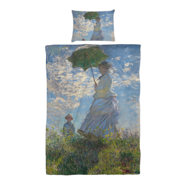 Promenade Woman by Claude Monet Duvet Cover Set - Twin XL - Alt Approval