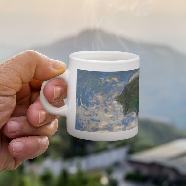 Promenade Woman by Claude Monet Espresso Cup - 3oz LIFESTYLE (new hand)