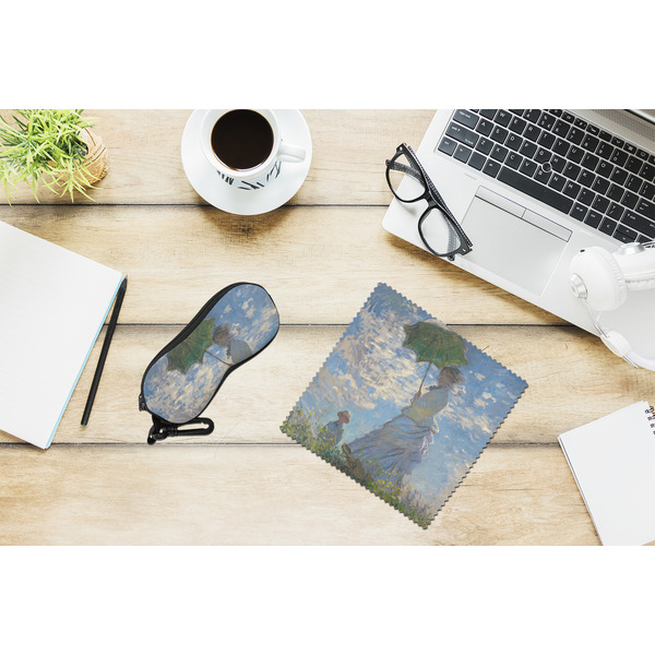 Promenade Woman by Claude Monet Eyeglass Case and Cloth Set - LIFESTYLE