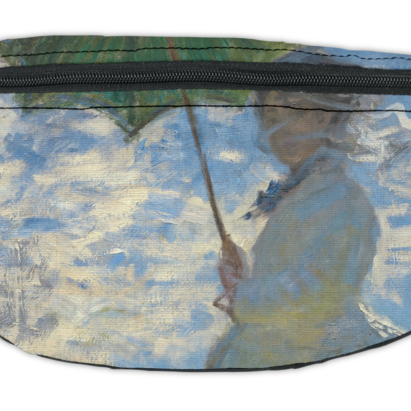 Promenade Woman by Claude Monet Fanny Pack - Closeup