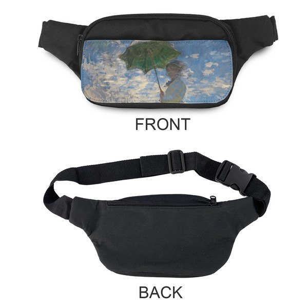Promenade Woman by Claude Monet Fanny Packs - APPROVAL