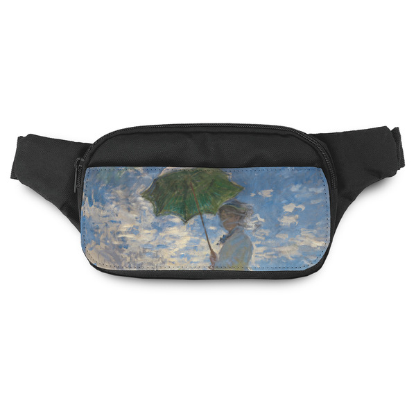 Custom Promenade Woman by Claude Monet Fanny Pack - Modern Style