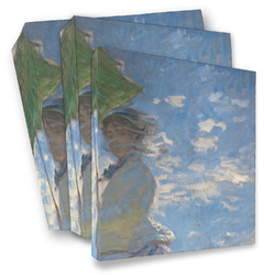 Promenade Woman by Claude Monet 3 Ring Binder - Full Wrap
