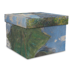 Promenade Woman by Claude Monet Gift Box with Lid - Canvas Wrapped - Large