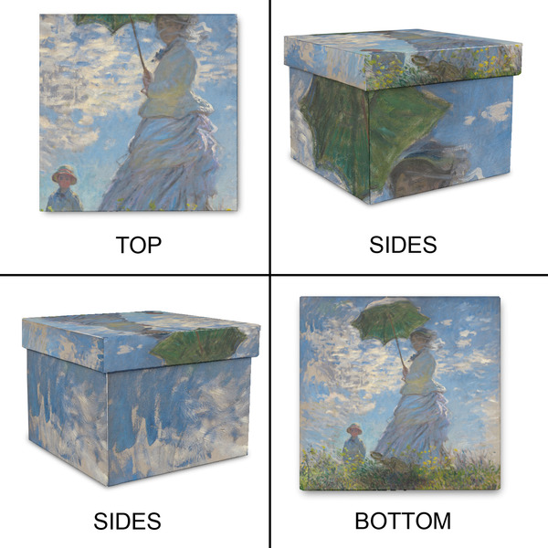 Promenade Woman by Claude Monet Gift Boxes with Lid - Canvas Wrapped - Small - Approval