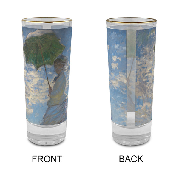 Promenade Woman by Claude Monet Glass Shot Glass - 2 oz - Single - APPROVAL