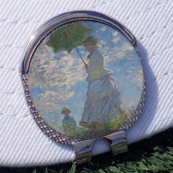 Promenade Woman by Claude Monet Golf Ball Marker - Hat Clip