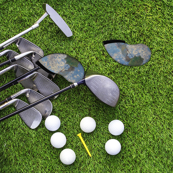Promenade Woman by Claude Monet Golf Club Covers - LIFESTYLE