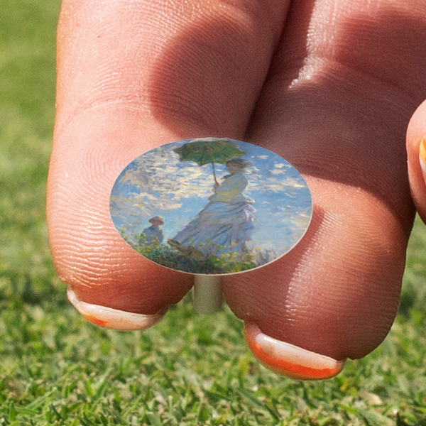 Promenade Woman by Claude Monet Golf Tees & Ball Markers Set - Marker