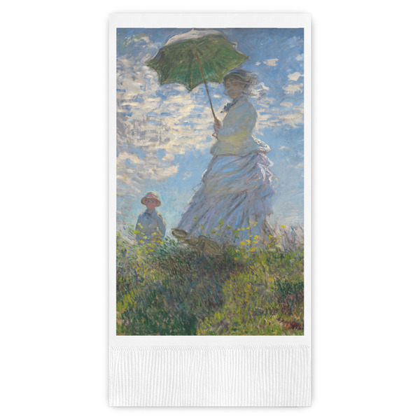 Custom Promenade Woman by Claude Monet Guest Towels - Full Color