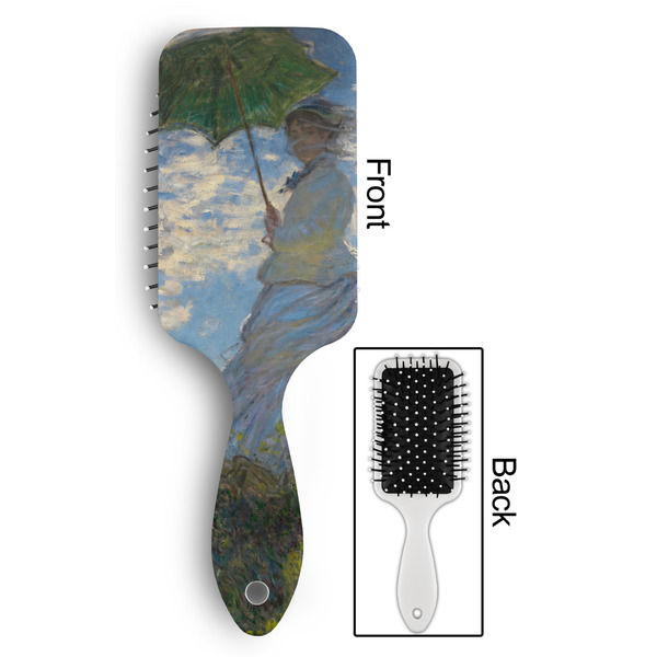 Promenade Woman by Claude Monet Hair Brush - Approval