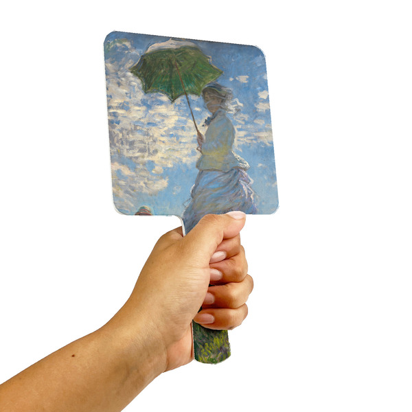 Promenade Woman by Claude Monet Hand Mirrors - Alt View