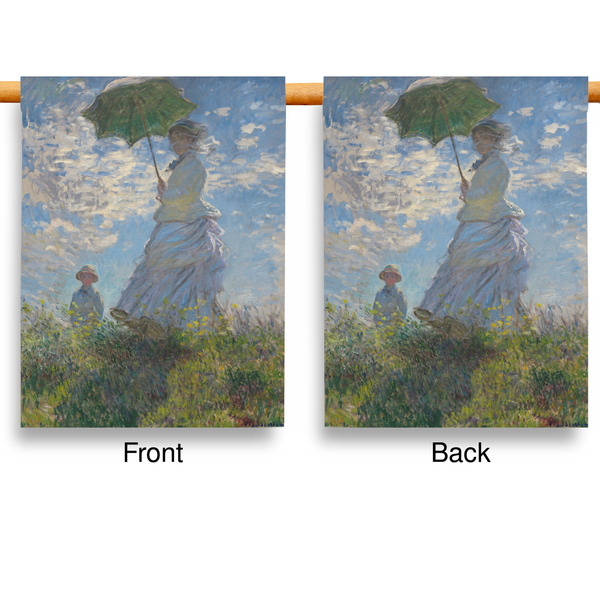 Promenade Woman by Claude Monet House Flags - Double Sided - APPROVAL