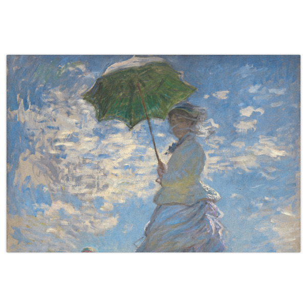 Promenade Woman by Claude Monet Indoor / Outdoor Rug - 4'x6' - Front Flat