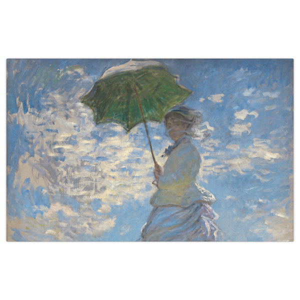 Promenade Woman by Claude Monet Indoor / Outdoor Rug - 5'x8' - Front Flat