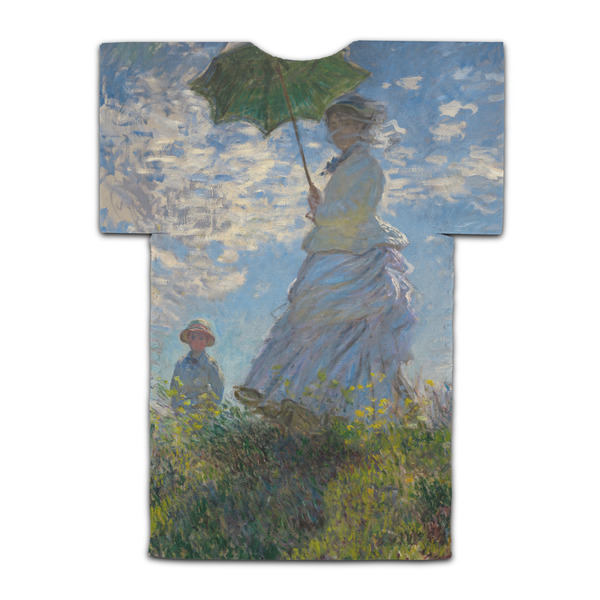 Promenade Woman by Claude Monet Jersey Bottle Cooler - BACK (flat)