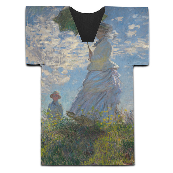 Custom Promenade Woman by Claude Monet Jersey Bottle Cooler