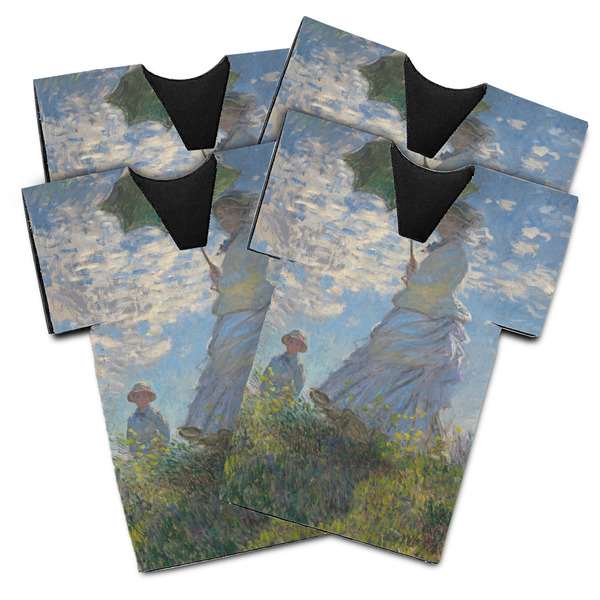 Promenade Woman by Claude Monet Jersey Bottle Cooler - Set of 4 - MAIN (flat)