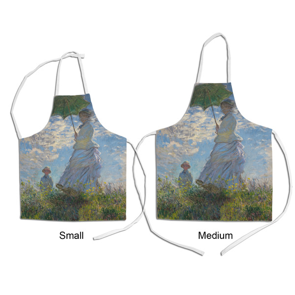 Promenade Woman by Claude Monet Kid's Aprons - Comparison