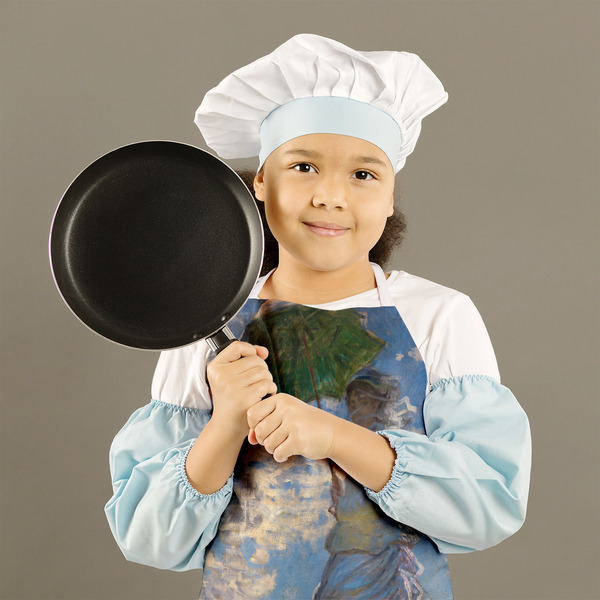 Promenade Woman by Claude Monet Kid's Aprons - Medium - Lifestyle