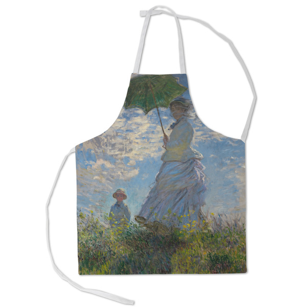 Custom Promenade Woman by Claude Monet Kid's Apron - Small