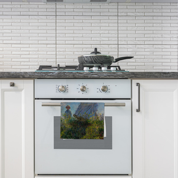 Promenade Woman by Claude Monet Kitchen Towel - Poly Cotton - Lifestyle