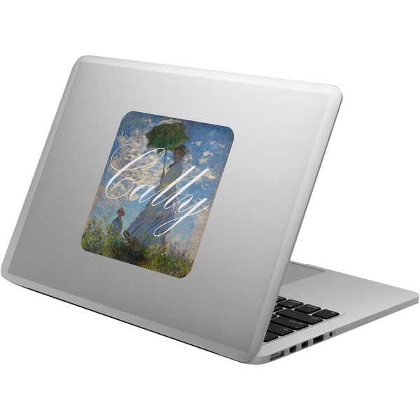 Custom Promenade Woman by Claude Monet Laptop Decal
