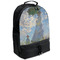 Promenade Woman by Claude Monet Large Backpack - Black - Angled View