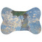 Promenade Woman by Claude Monet Large Bone Shaped Mat - Flat