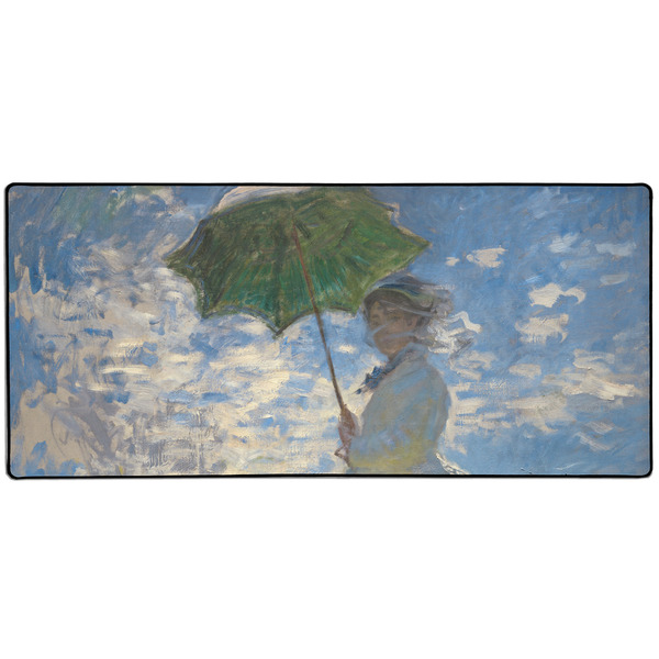 Custom Promenade Woman by Claude Monet 3XL Gaming Mouse Pad - 35" x 16"