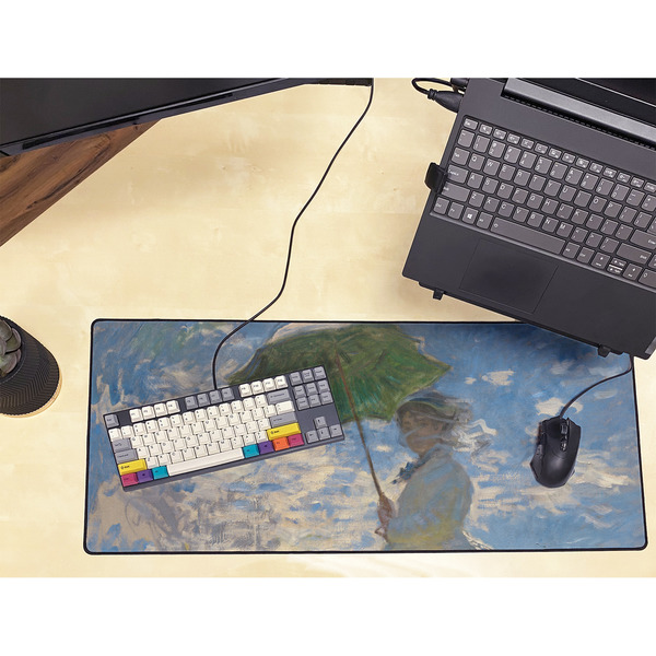 Promenade Woman by Claude Monet Large Gaming Mats - LIFESTYLE