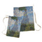 Promenade Woman by Claude Monet Laundry Bag - Both Bags