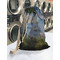 Promenade Woman by Claude Monet Laundry Bag in Laundromat